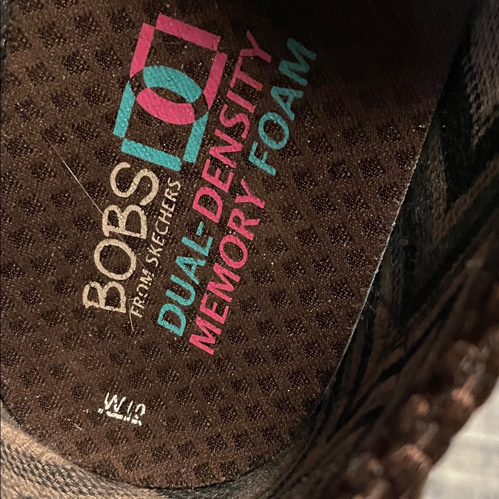 Skechers BOBS Women's Dark Brown Loafers - Picture 4 of 10